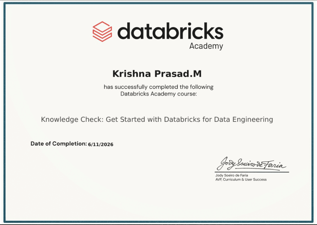 Get Started with Databricks for Data Engineering