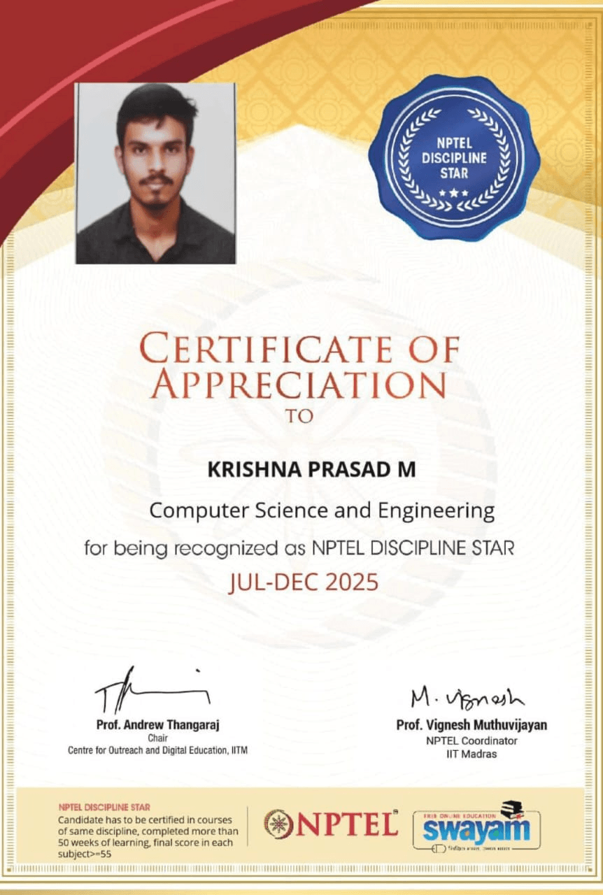 Discipline Star — Computer Science & Engineering